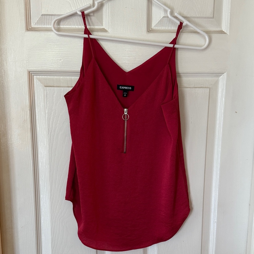 Express Deep Red Camisole